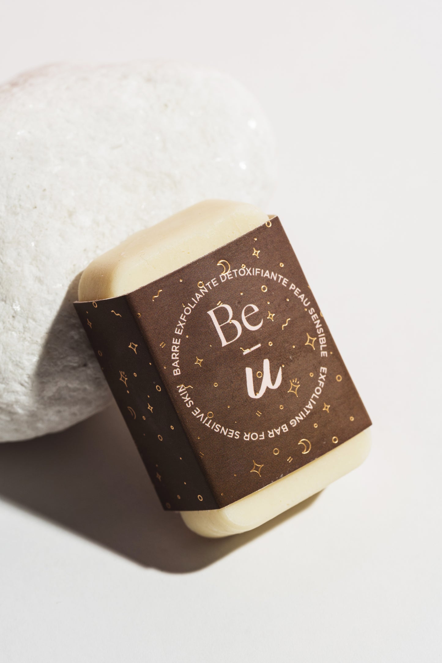 Barre exfoliante pour peau sensible